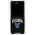 Villanova University V Black Galaxy Z Flip6 Clear Case